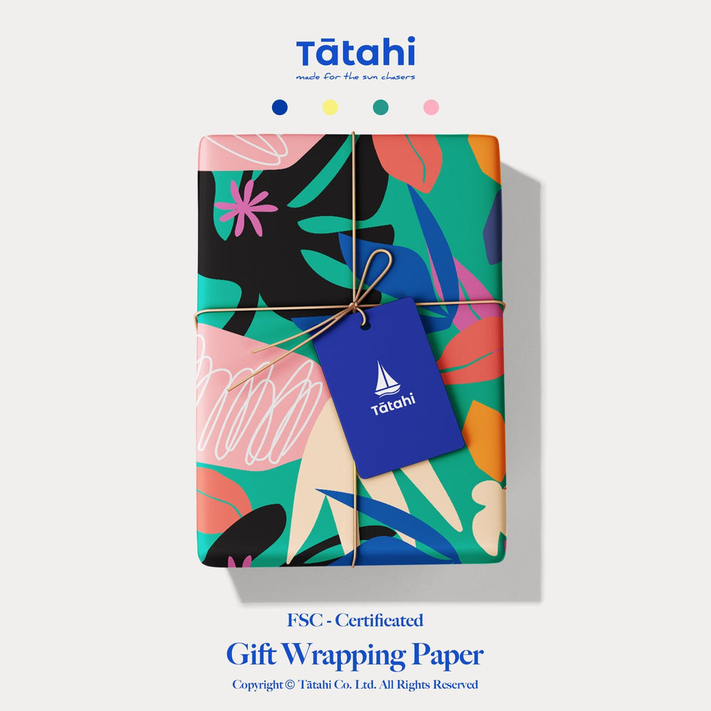 Bali Floral Dance | Gift Wrapping Paper | Tātahi