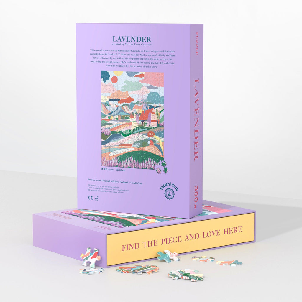 Lavender | Art Puzzle | Tātahi