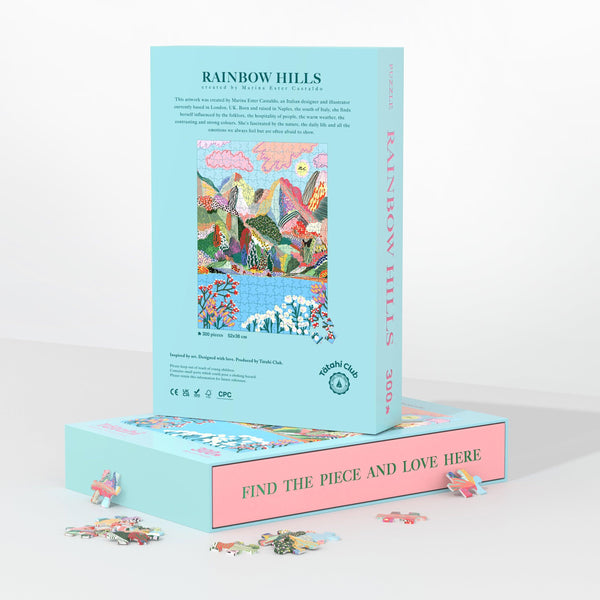 RAINBOW HILLS Art Puzzle - Tātahi